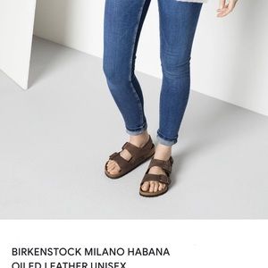 Birkenstock Milano sandals 38 8-8.5
